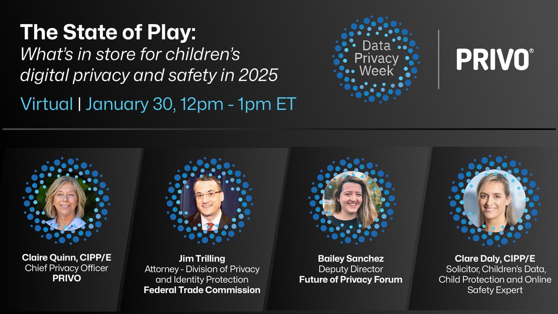 PRIVO State of Play Webinar on January 30 at 12p