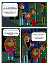 Comic Page inside Workbook example