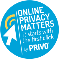 ONLINE PRIVACY MATTERS it starks with the first click by PRIVO